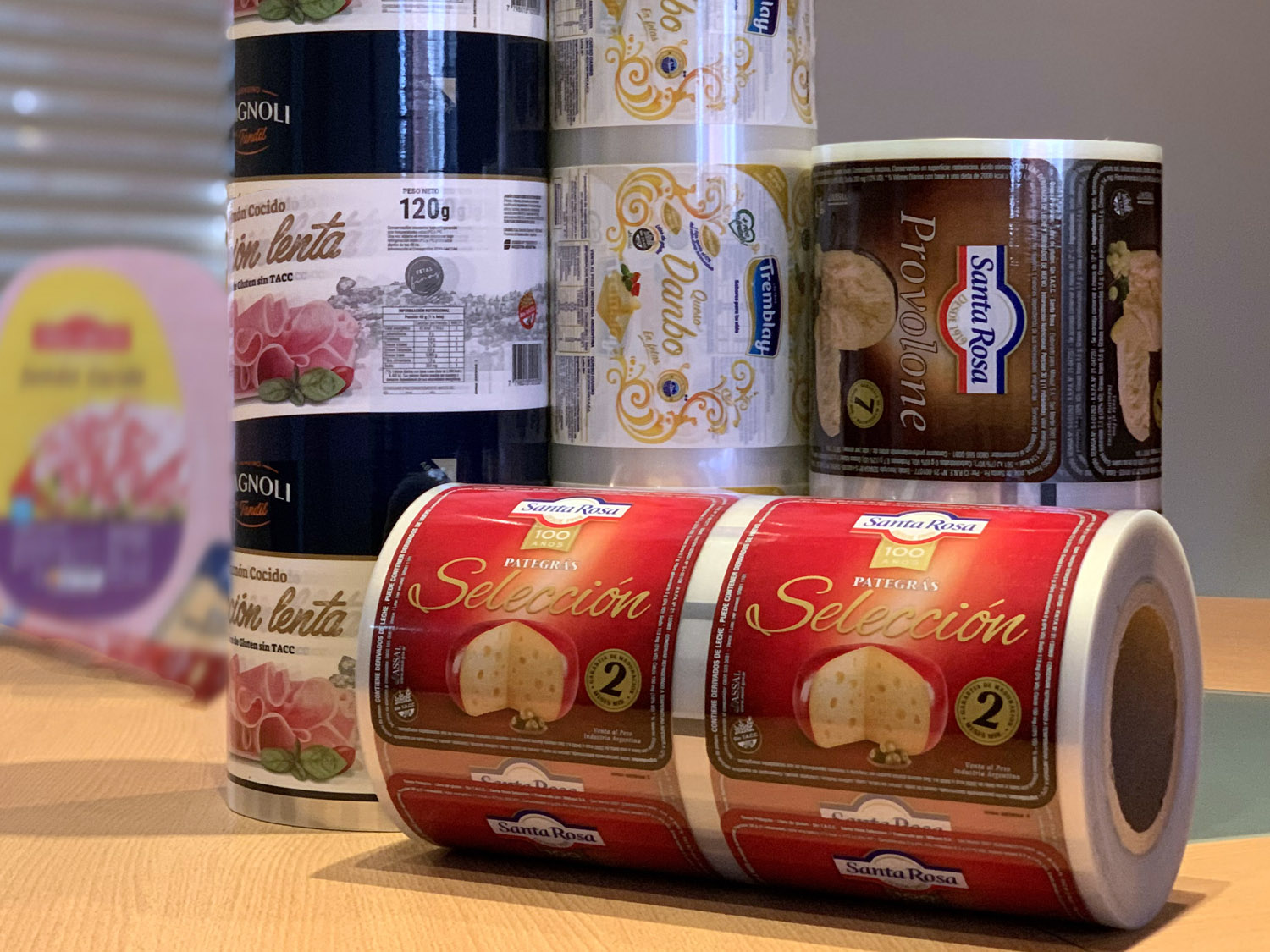 Evopack para alimentos embasados como quesos
