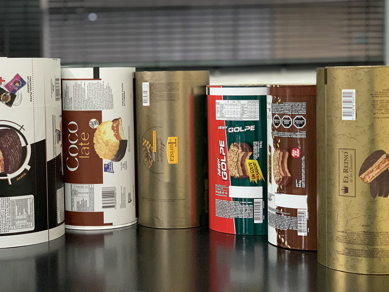 Amplia gama de productos laminados con todos los films que se utilizan en el mercado del embalaje flexible