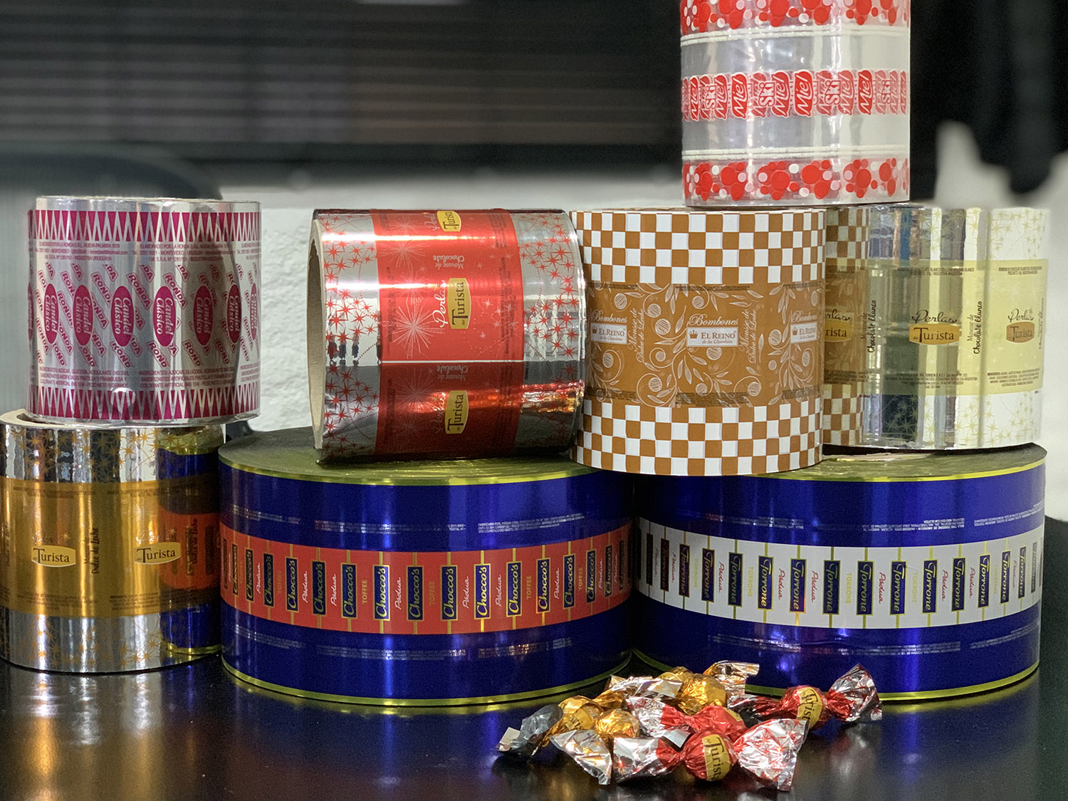 Amplia gama de productos laminados con todos los films que se utilizan en el mercado del embalaje flexible