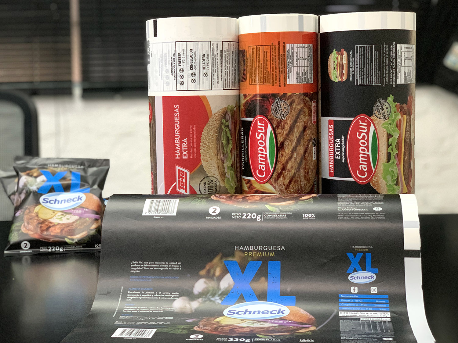 Amplia gama de productos laminados con todos los films que se utilizan en el mercado del embalaje flexible