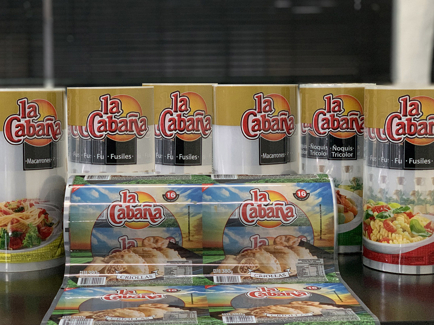 Amplia gama de productos laminados con todos los films que se utilizan en el mercado del embalaje flexible