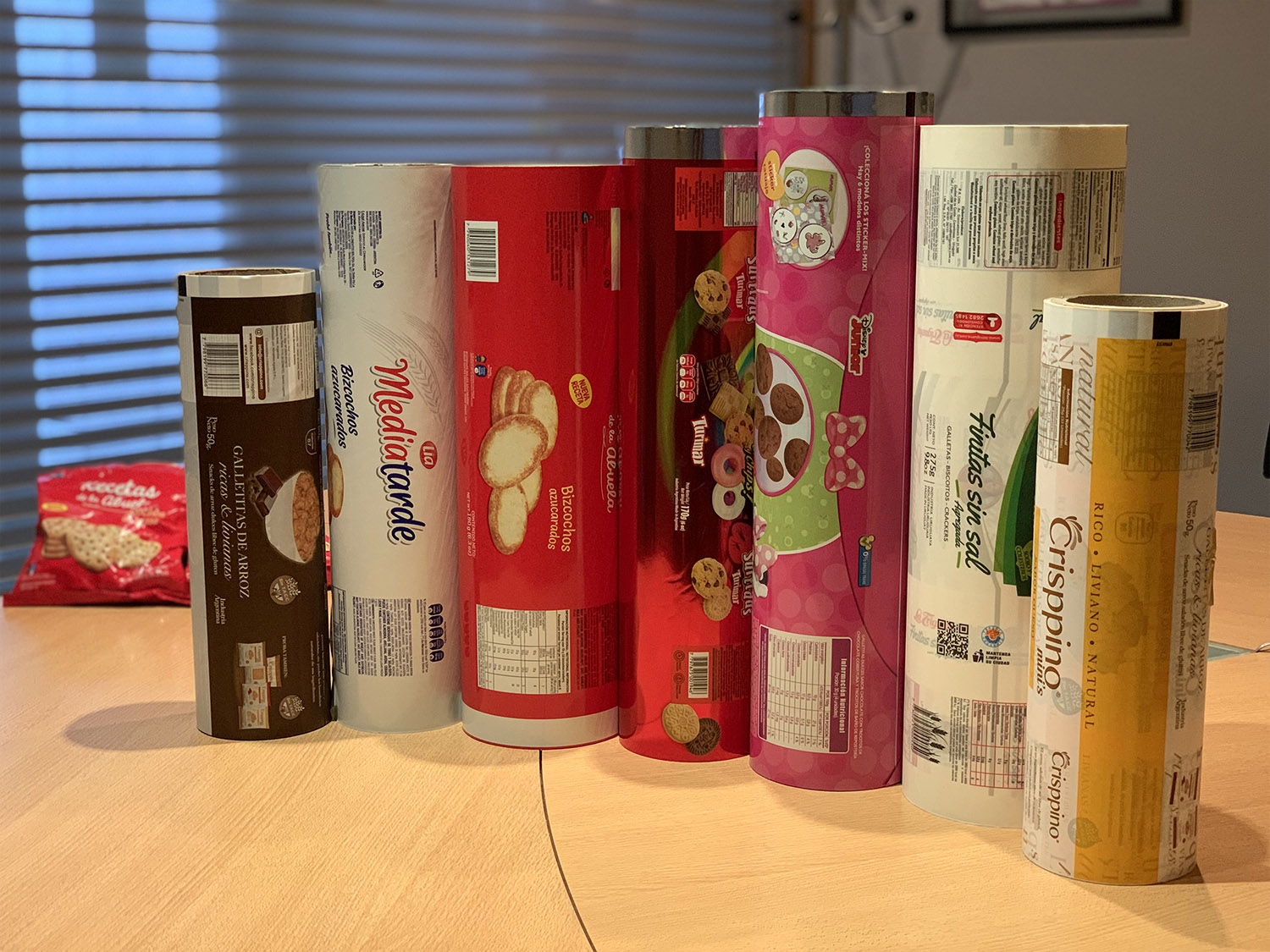 Laminados especiales para snacks y galletitas